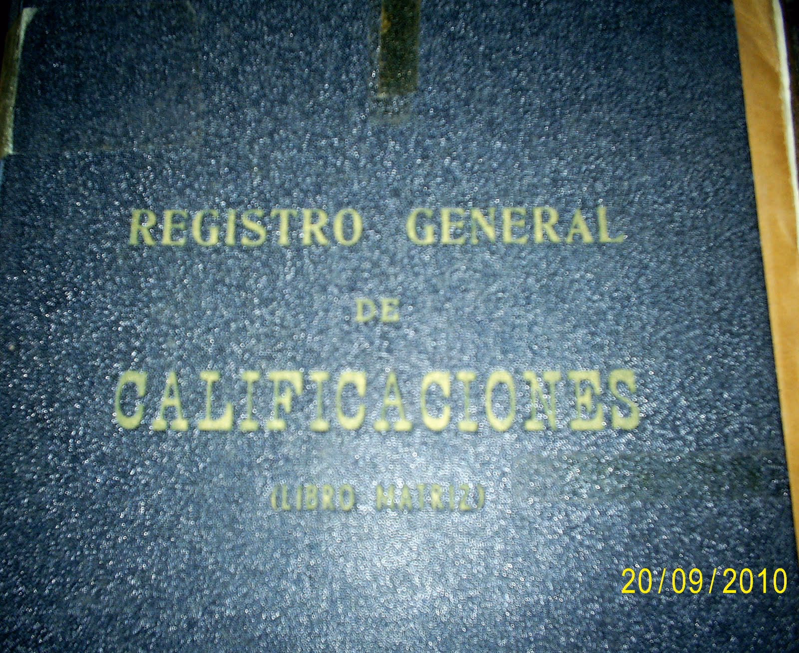 ¿Quién lleva el libro matriz?