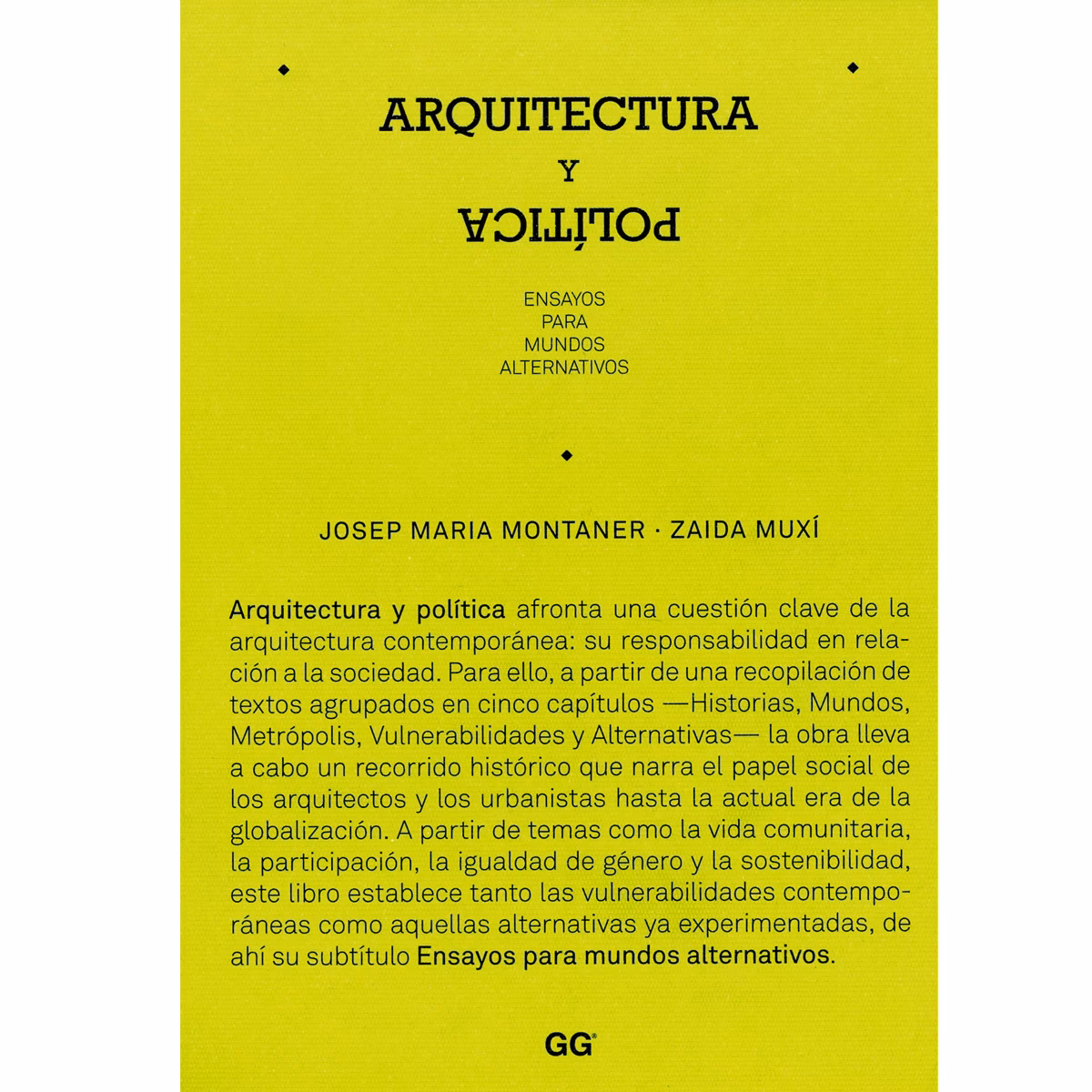 ¿Quién es el Dr. Arq. Josep Maria Montaner?