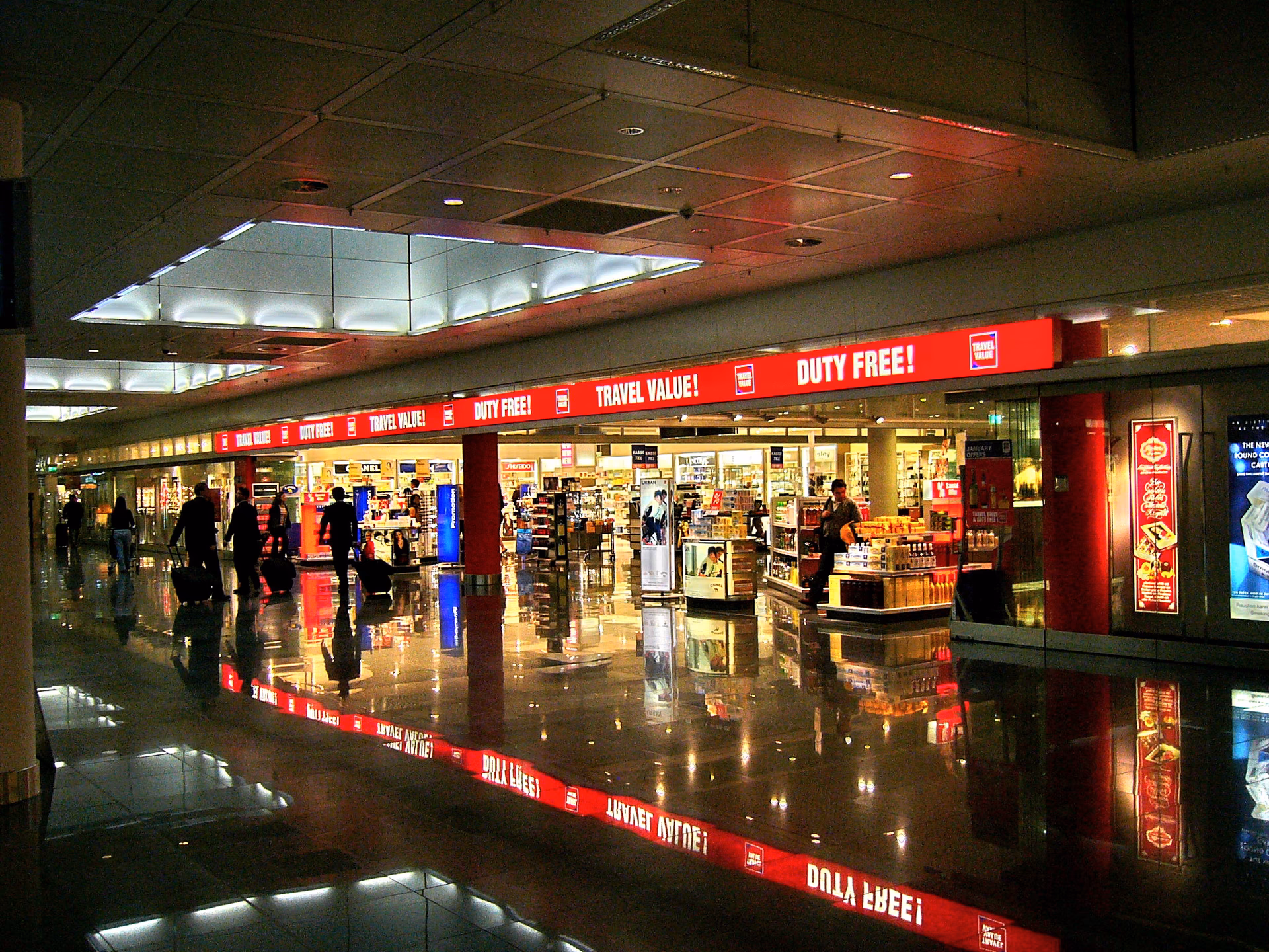 ¿Dónde se encuentran las tiendas Duty Free?