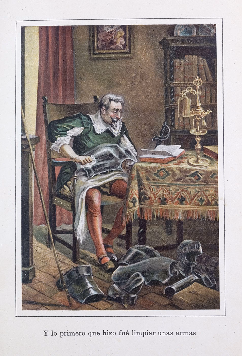 ¿Qué descubre el lector a través de los ojos de Don Quijote?