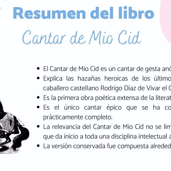 ¿Quién escribió el poema de mi Cid?