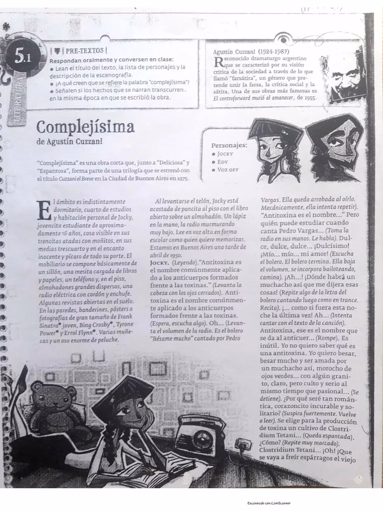 ¿Quién es el protagonista de complejísima?