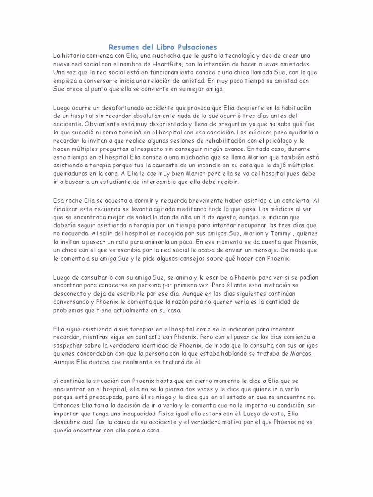 ¿Qué frases podemos encontrar en Pulsaciones libro?