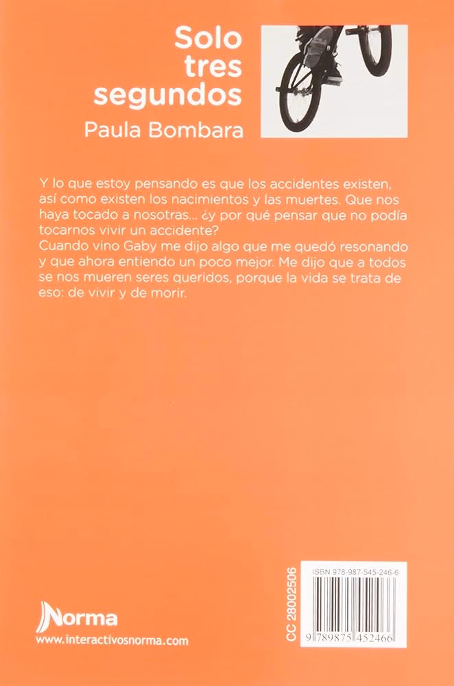 ¿Qué es el libro solo tres segundos?