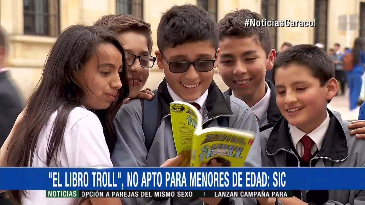 ¿Qué retos propone el libro troll a los niños?