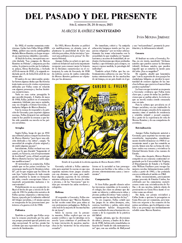 ¿Cómo se llama la obra de Marcos Ramírez?