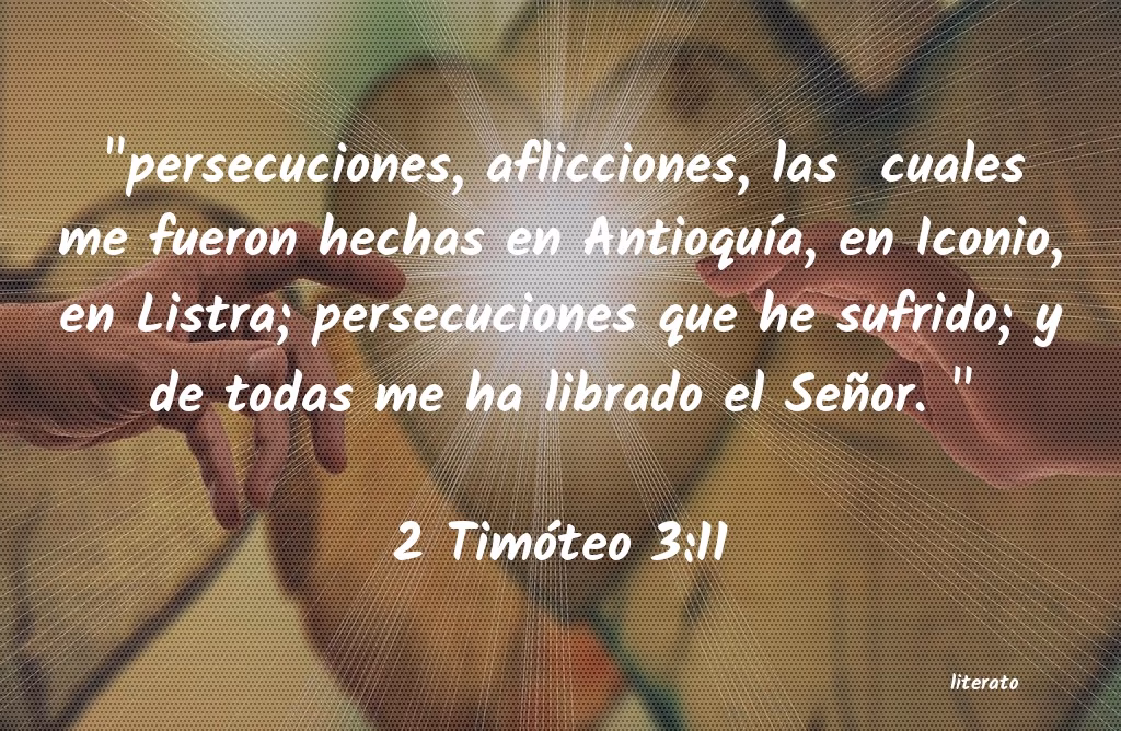 ¿Qué dice la Biblia de lo que en su libro ha dicho el señor?