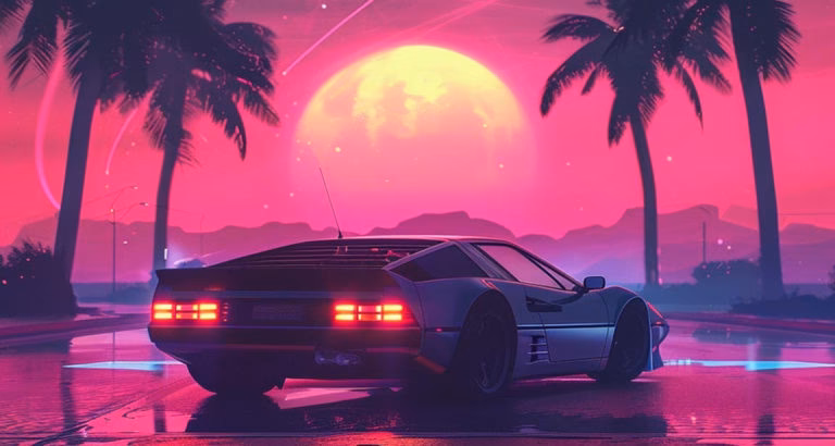 What are the features of the free synthwave pack?