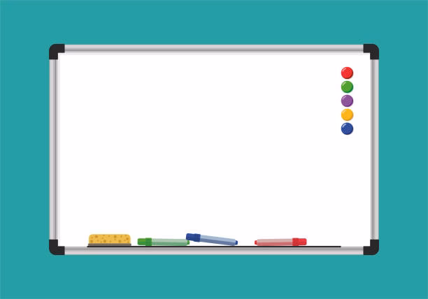 ¿Dónde puedo encontrar imágenes y gráficos vectoriales sobre pizarra blanca?