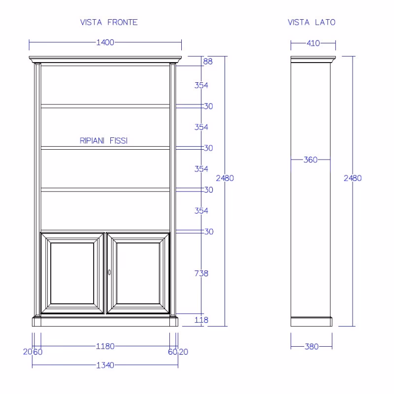 ¿Cuáles son las ventajas de instalar una librería a la medida en casa?