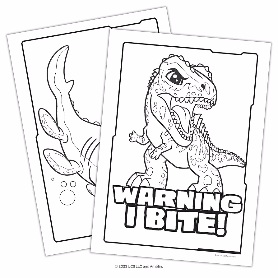 ¿Cuántas figuras de dinosaurio hay en Jurassic World?