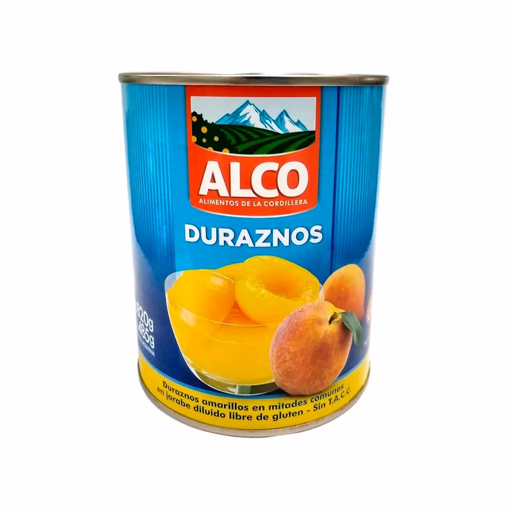 ¿Qué características tienen los duraznos Alco?