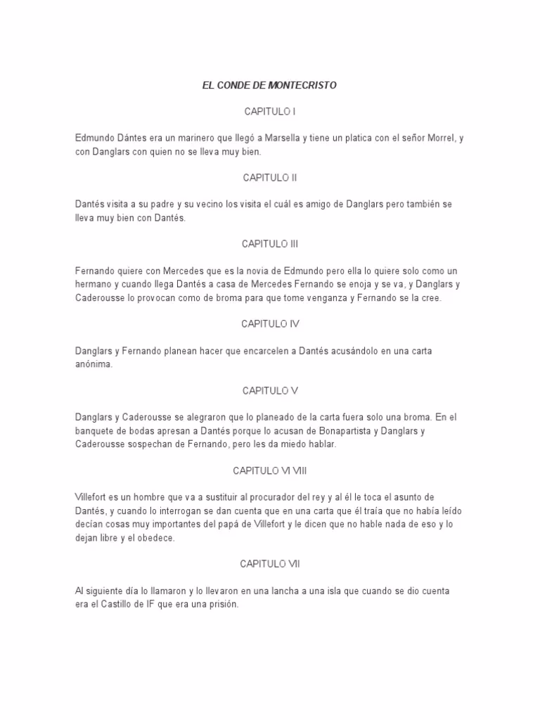 ¿Qué contiene la guía de estudio de el conde de Montecristo?