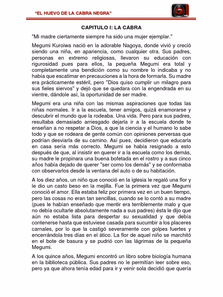 ¿Cuál es la historia de la cabra negra?