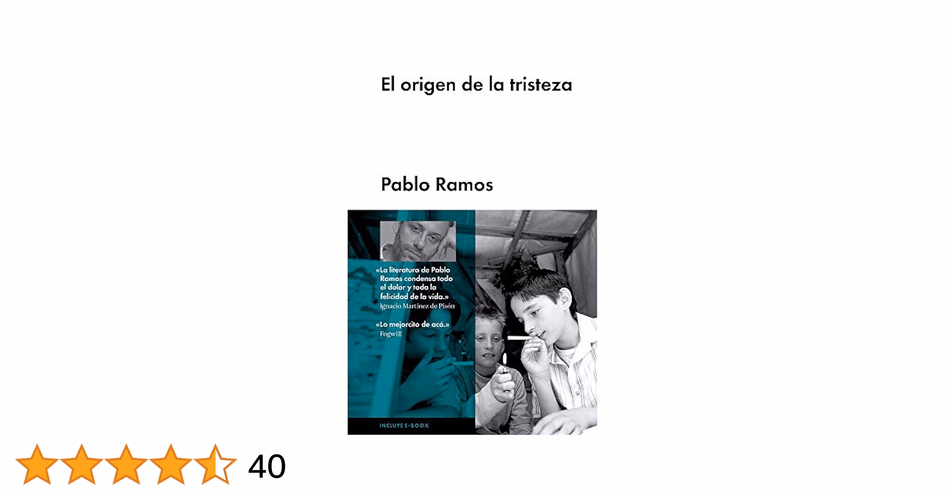 ¿Quién es el autor de la tristeza?