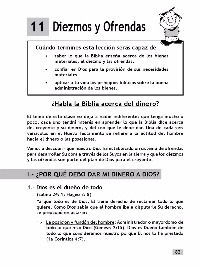 ¿Cuál es la importancia del diezmo en la iglesia?