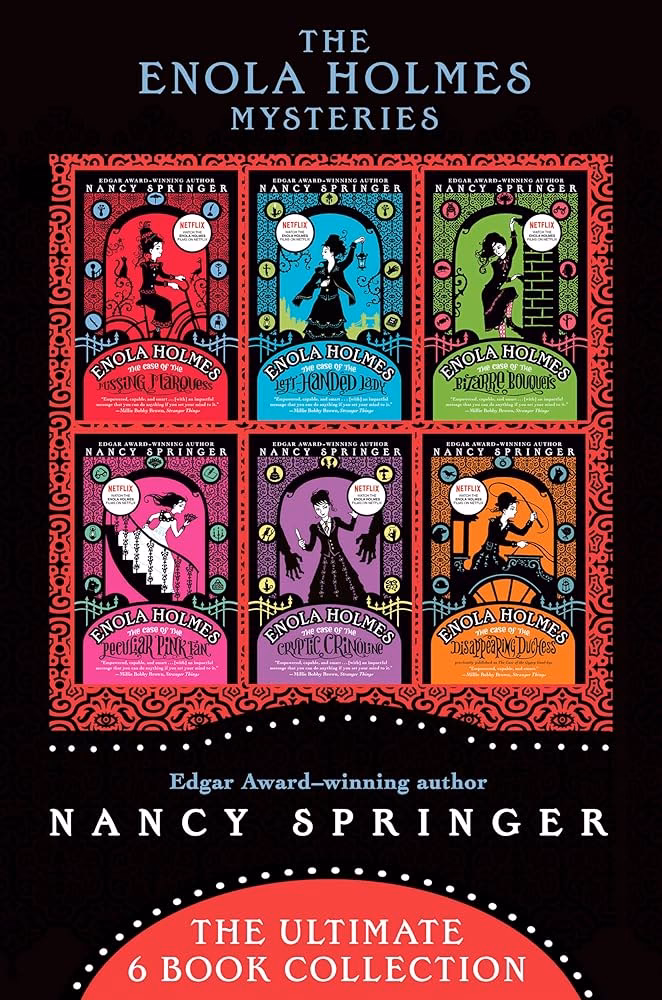 ¿Cómo leer los libros de Enola Holmes?