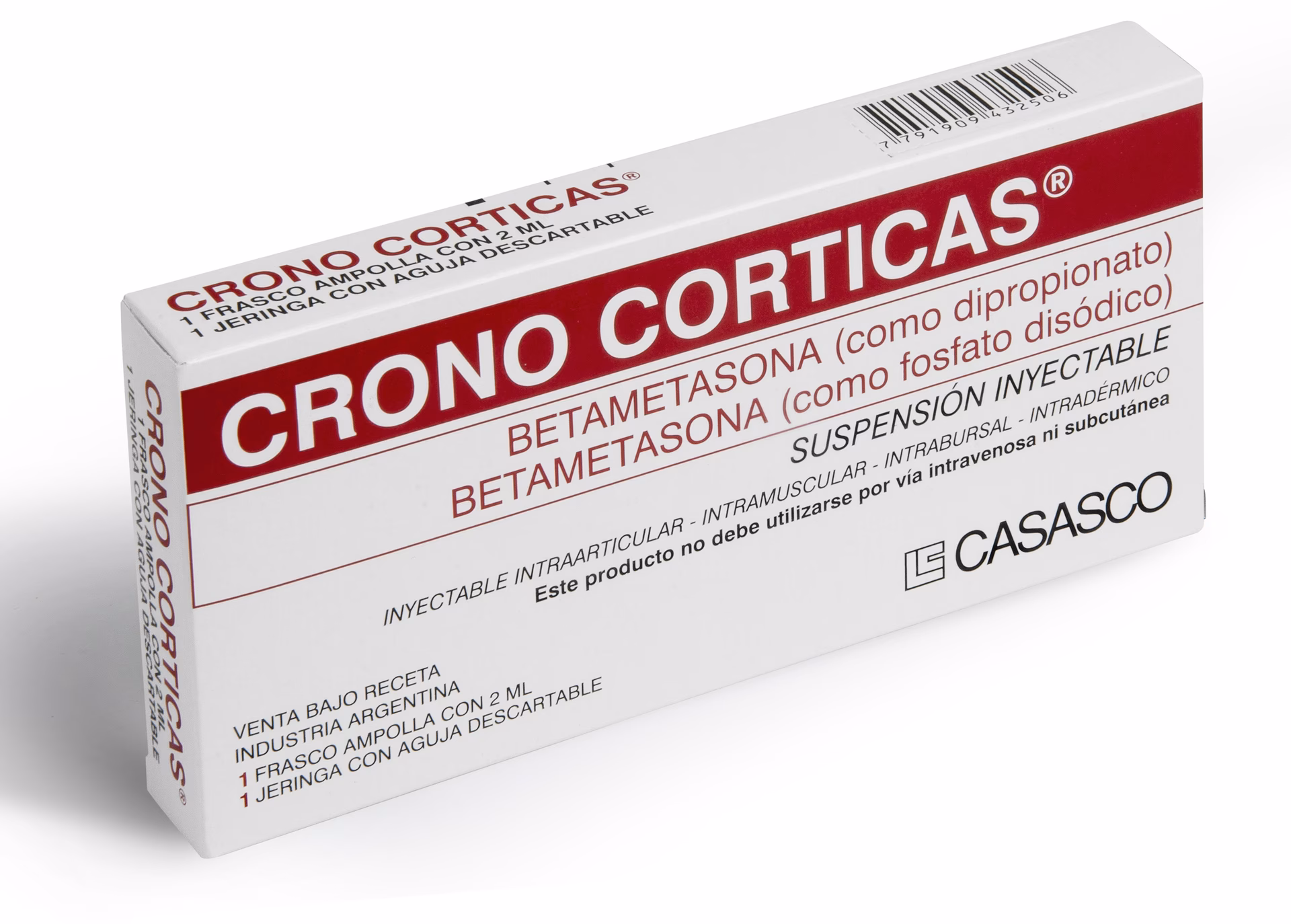 ¿Por qué no se recomienda la inyección de corticosteroides en una articulación inestable?