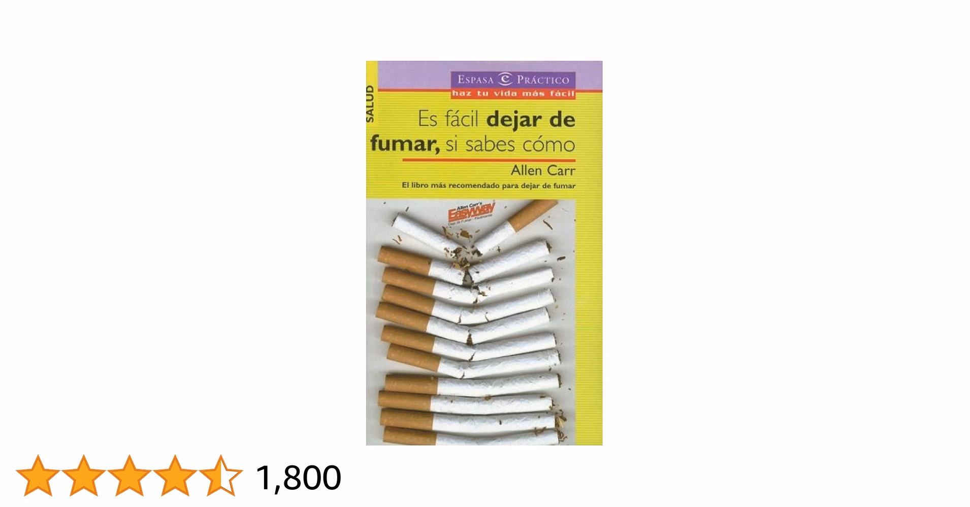¿Cómo consiguió Allen Carr dejar de fumar sin esfuerzo?