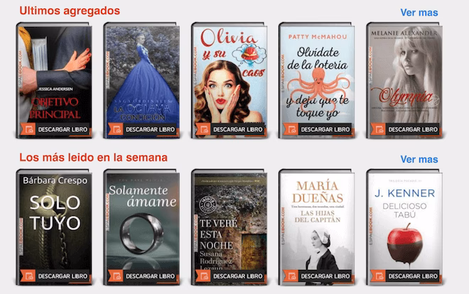 ¿Cómo descargar libros en espaebook sin registrarse?