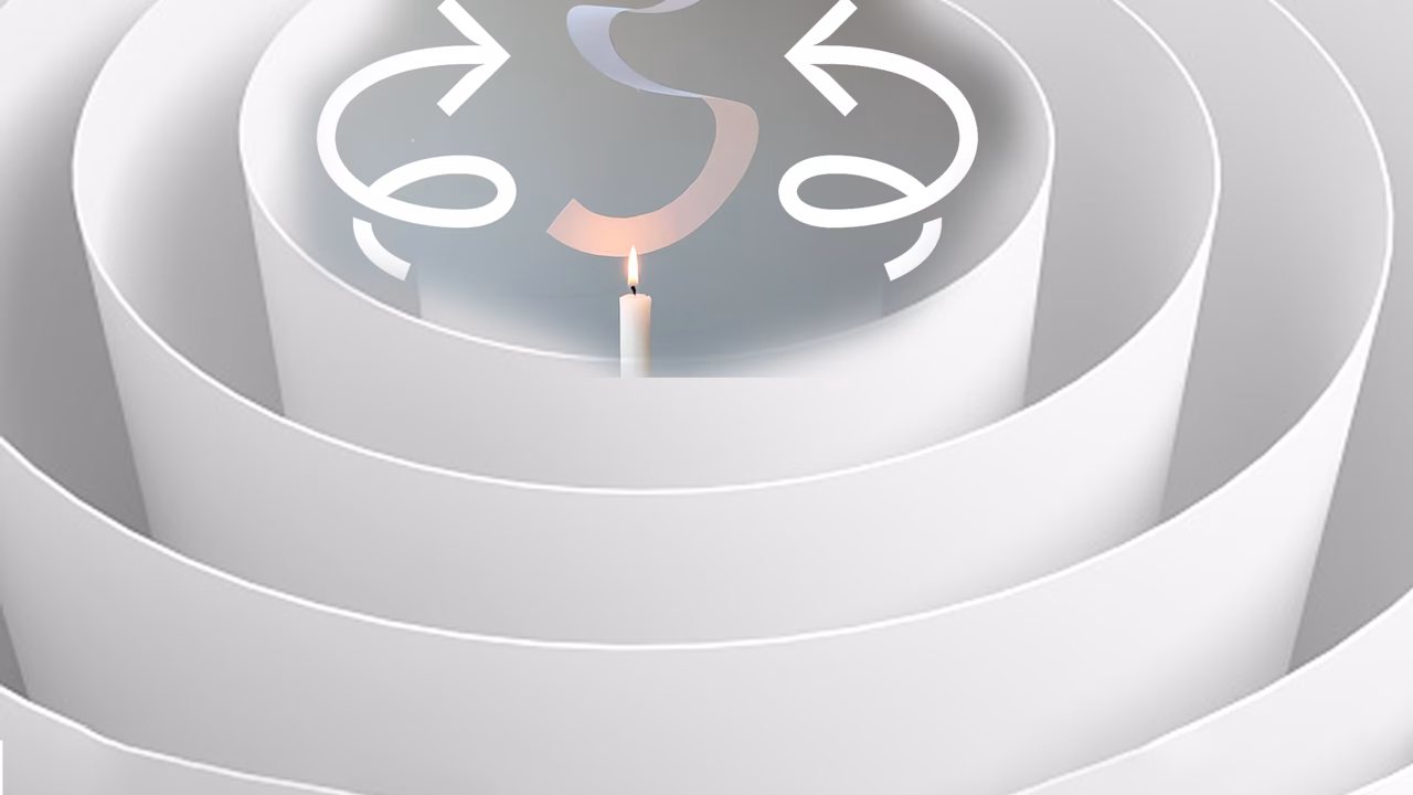 ¿Cómo hacer un adorno colgante en espiral con papel?