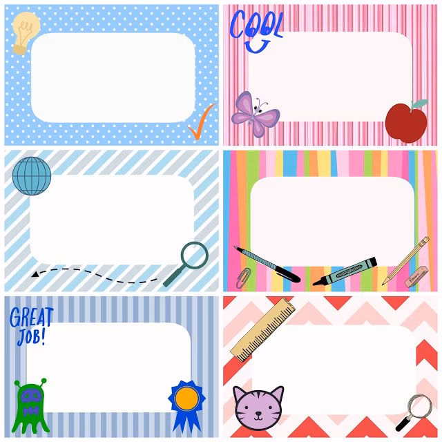 ¿Qué ventajas tienen las etiquetas escolares?