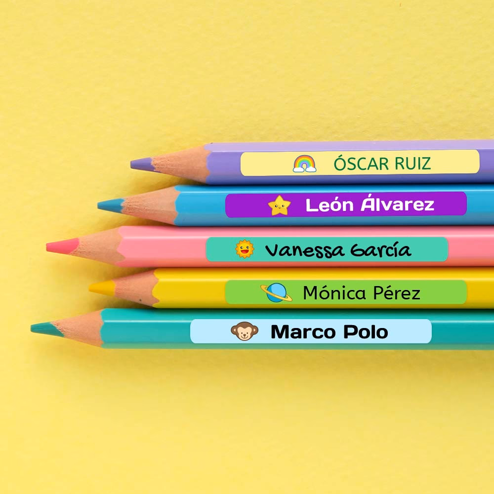 ¿Cómo comprar una etiqueta personalizada como soporte de lápiz?