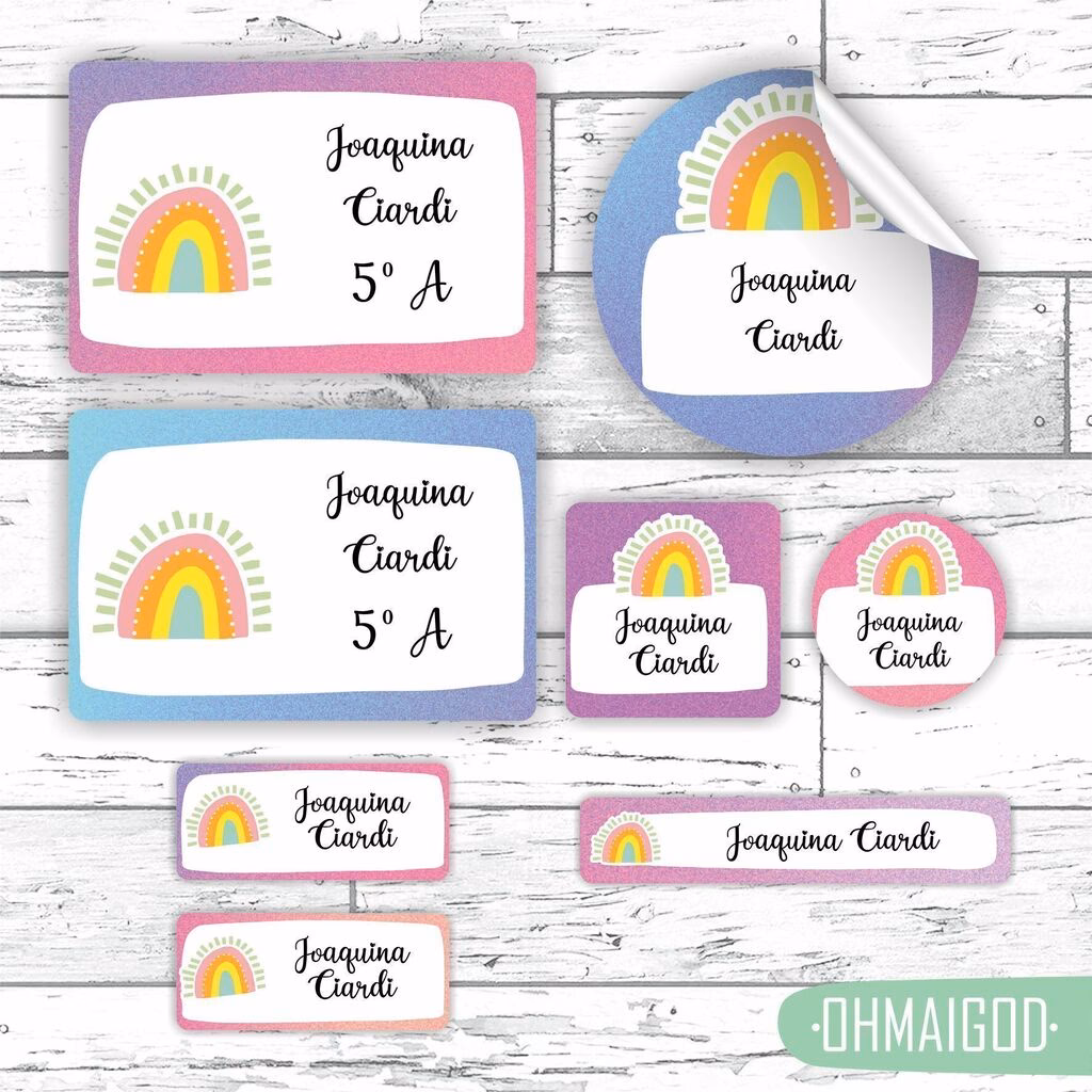 ¿Cuáles son los colores del arcoíris?