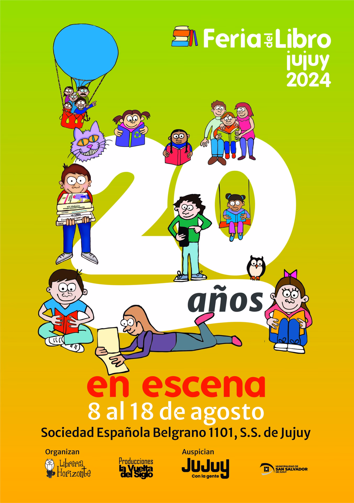 ¿Qué espectáculo lírico ofrece la Feria del libro Jujuy?