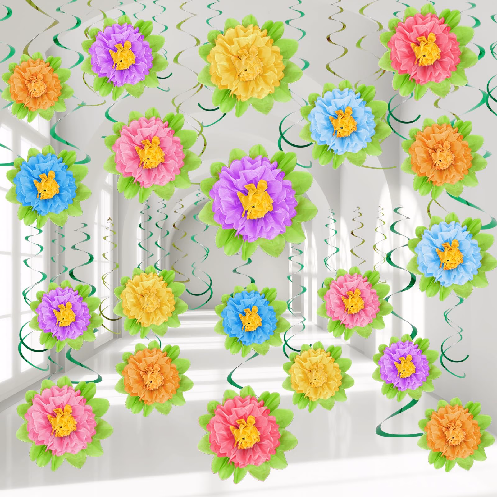 ¿Qué se necesita para hacer flores de papel china?