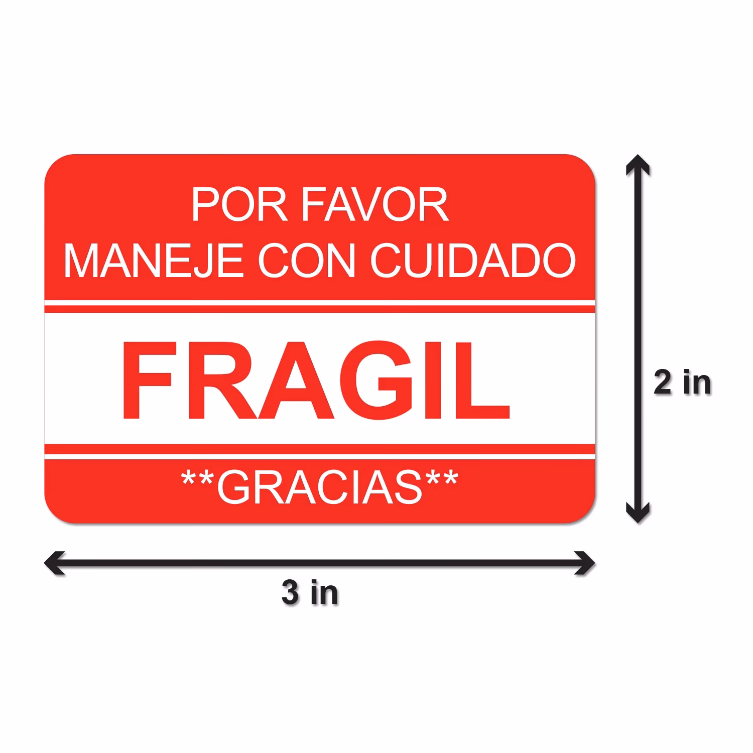 ¿Qué son las etiquetas de manejo de materiales frágiles?
