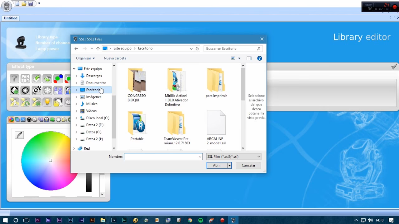¿Cuál es la librería para freestyler DMX?