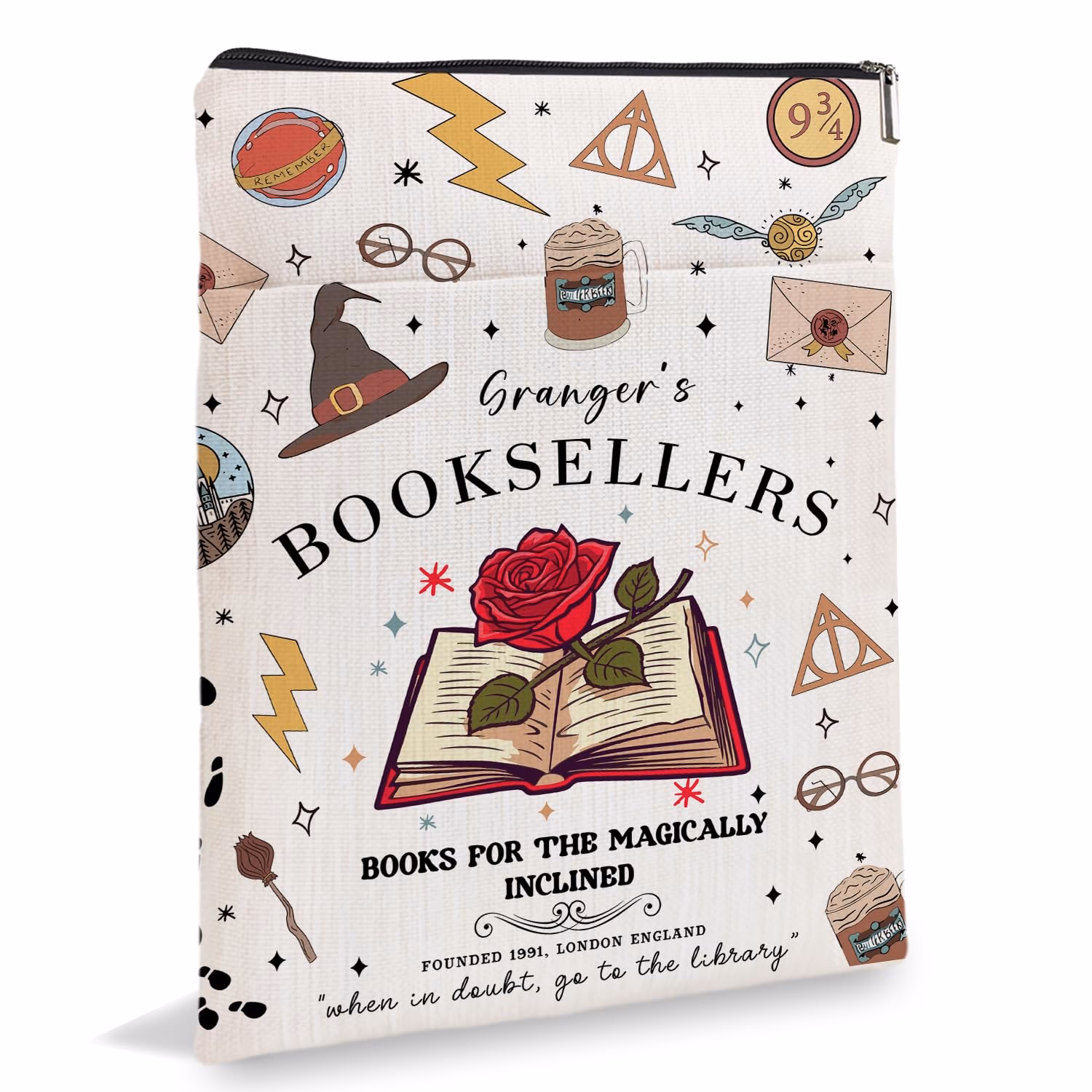 ¿Cuáles son las medidas de las fundas negras para libros?