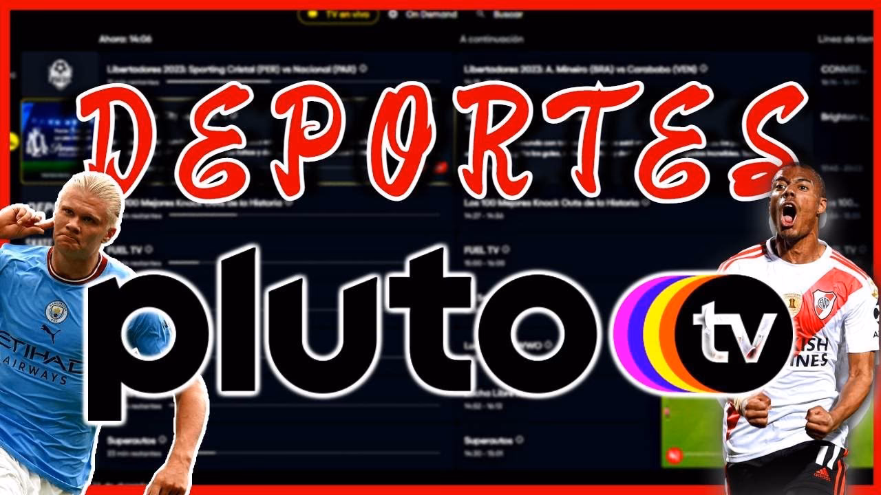 ¿Qué ofrece Pluto TV Deportes?