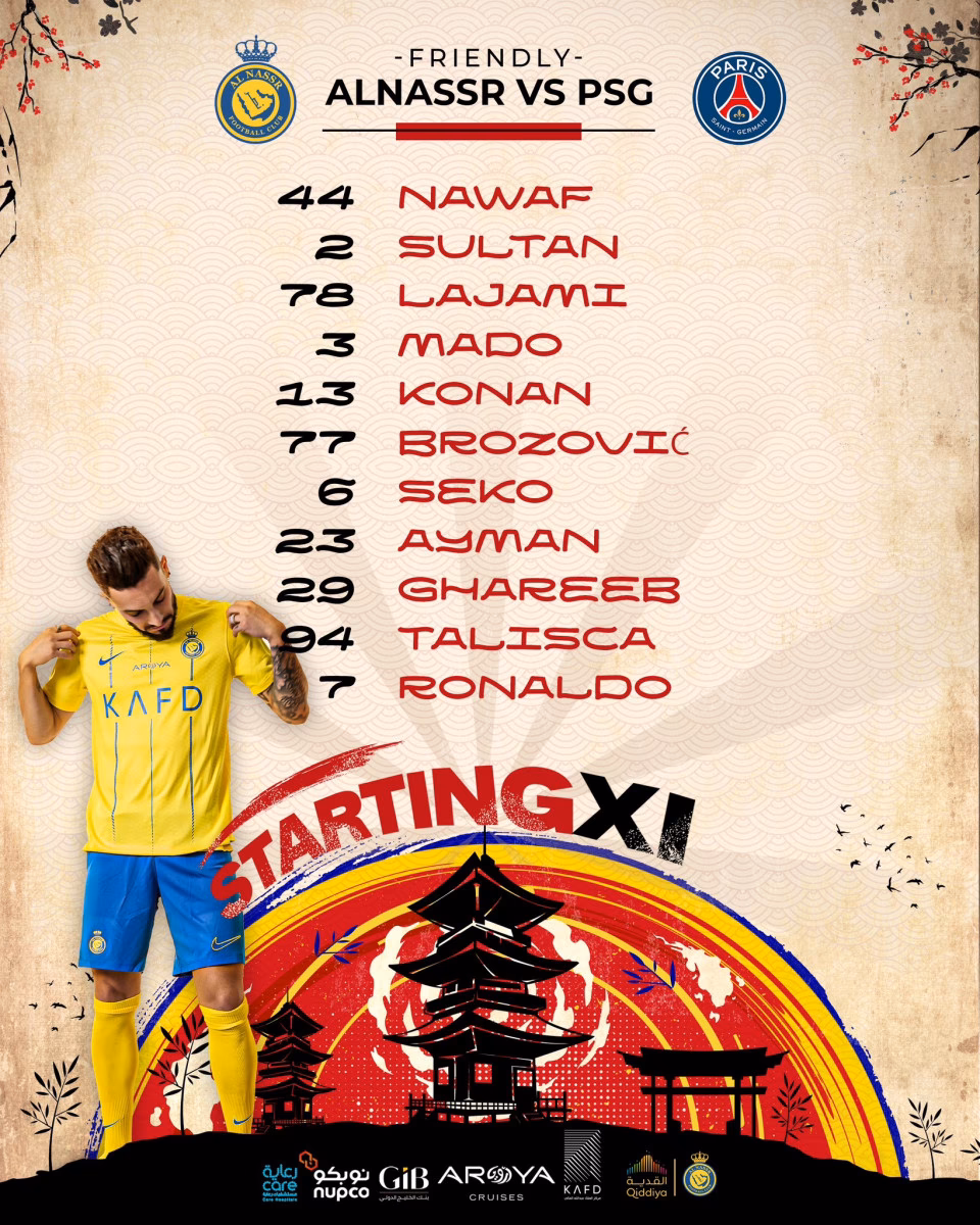 ¿Cuándo será el amistoso entre el PSG y el Al Nassr?