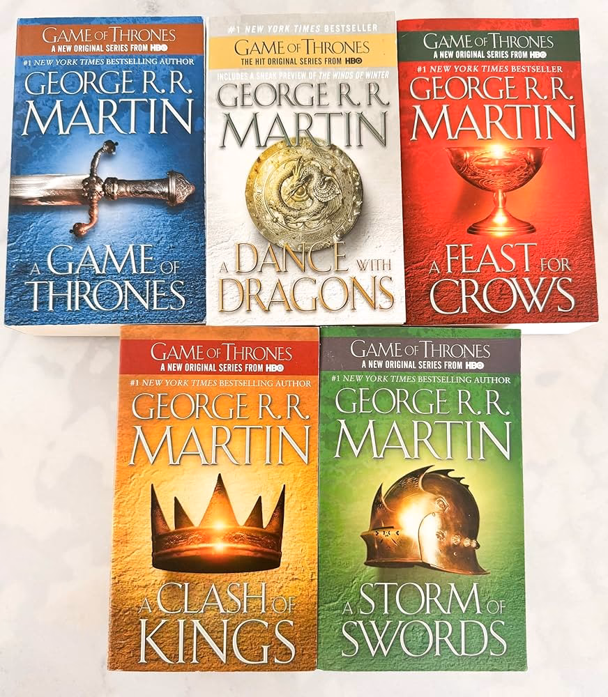 ¿Qué contrato firma George R. R. Martin con HBO?