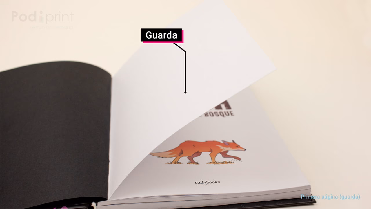 ¿Qué son las guardas de un libro?