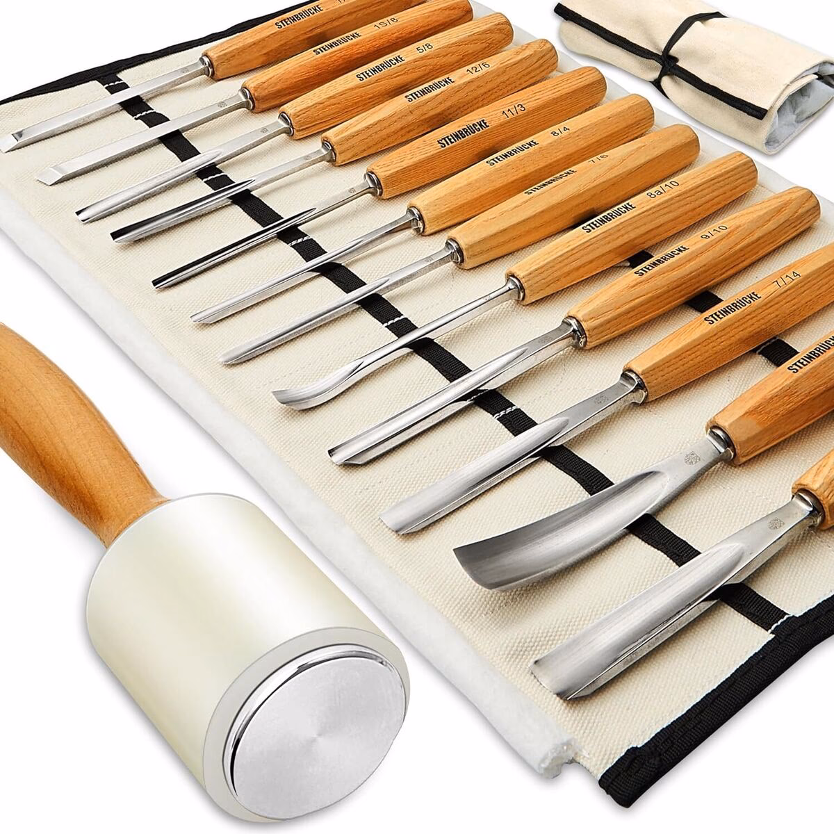 ¿Cuáles son los diferentes tipos de gubias para tallar madera?