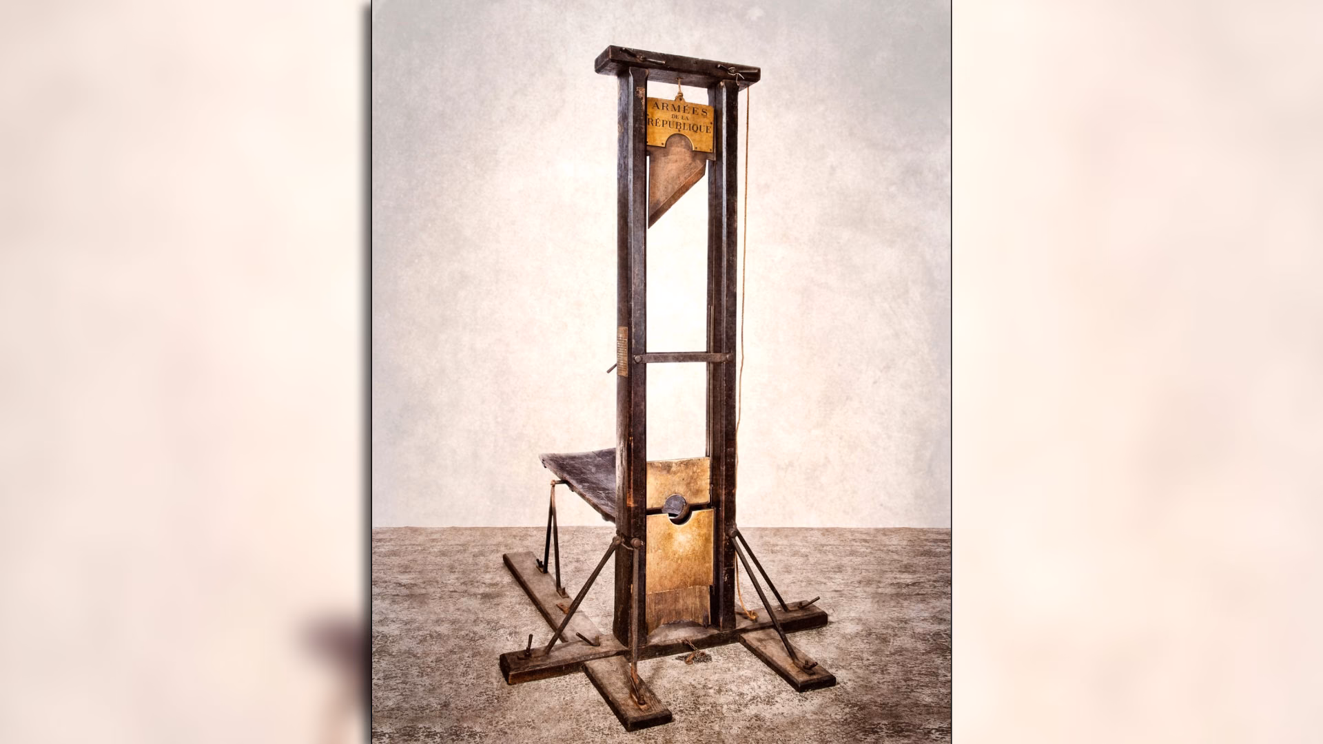 ¿Cuál es el objetivo original de la guillotina?