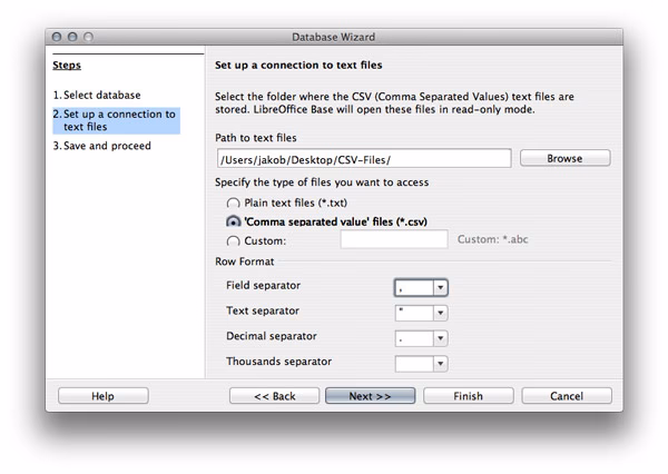 Can I open a MDB file with LibreOffice?