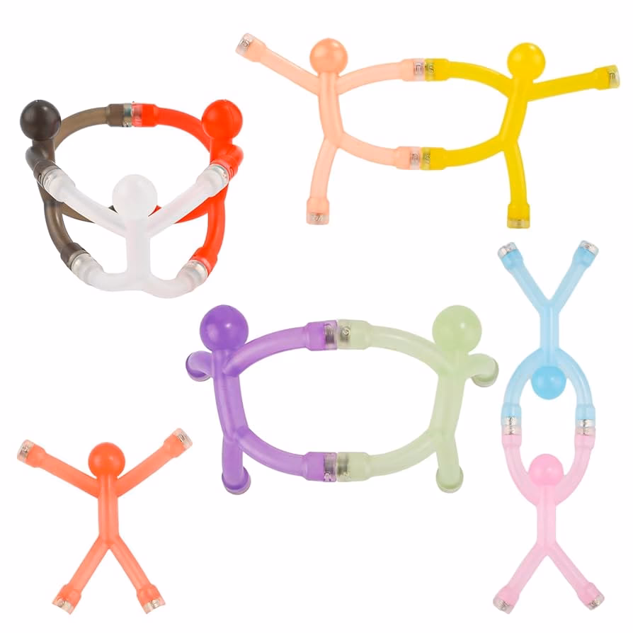 ¿Cuál es el color de los imanes?