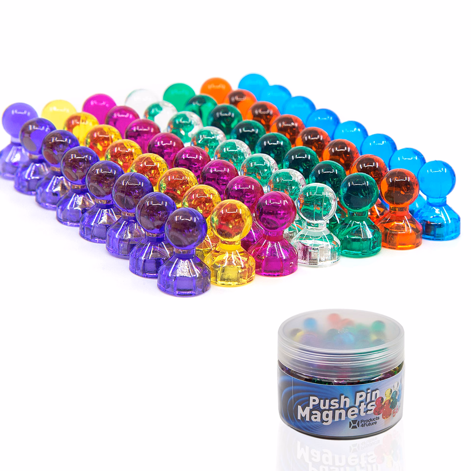 ¿Cómo se colocan los imanes en una plataforma?