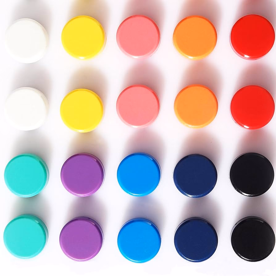 ¿Cuántas escenas tiene el juego de coloridos imanes?