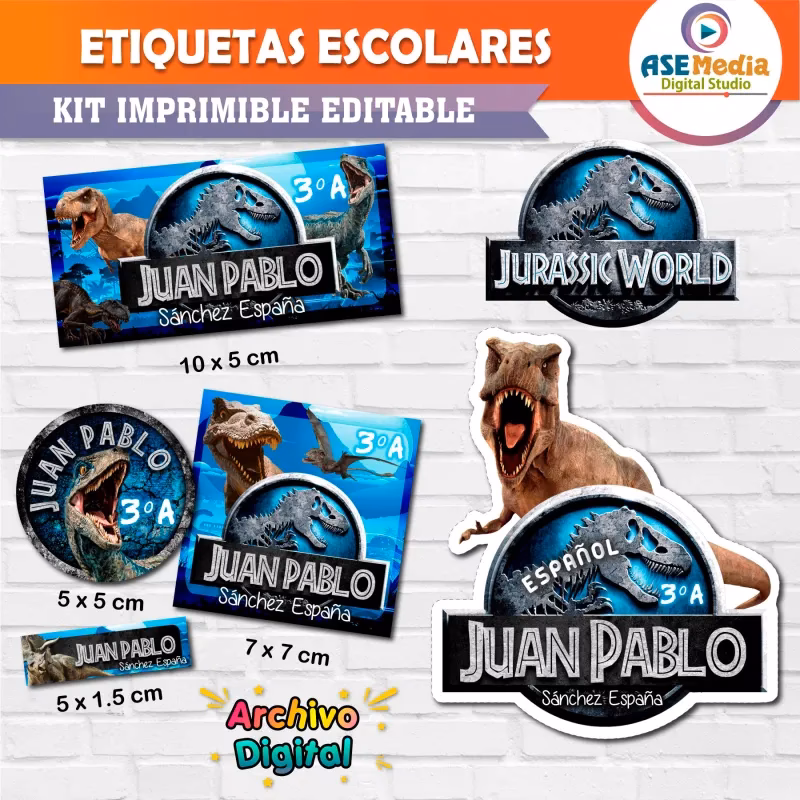 ¿Cuánto cuesta la etiqueta de Jurassic World?