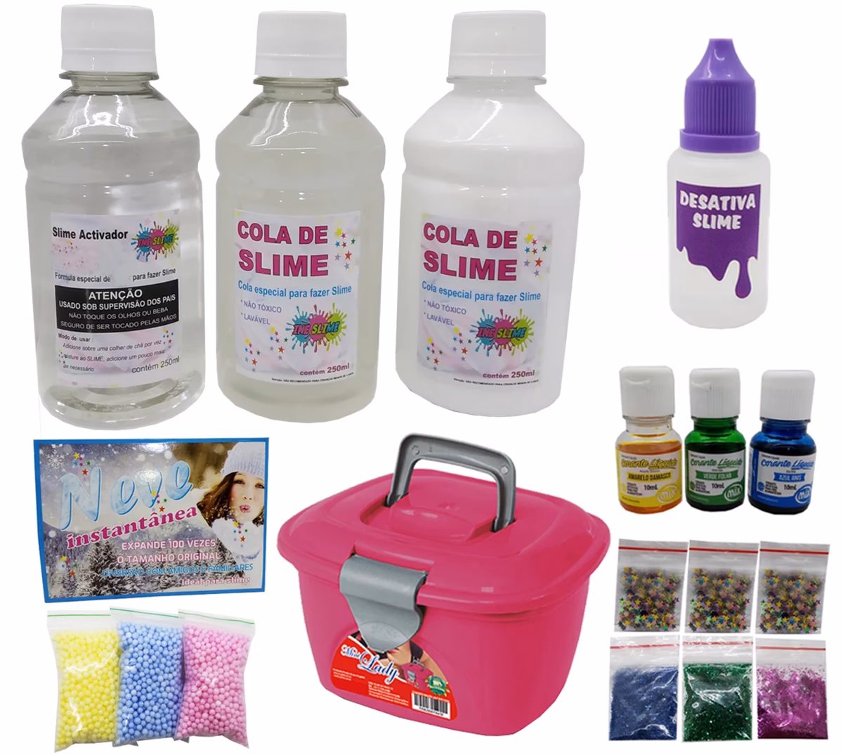 ¿Qué ofrece el kit de slime esponjoso DIY?