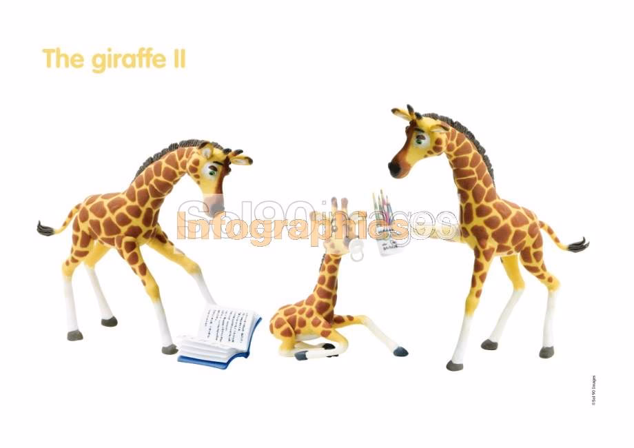 ¿Dónde se encuentra la jirafa?