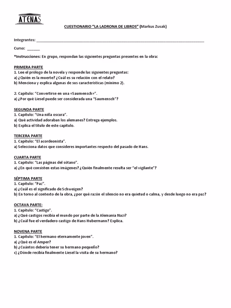 ¿Qué le pasó a la ladrona de libros?