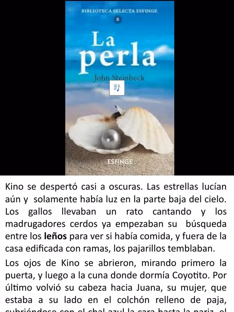 ¿Dónde estaban los especuladores de la perla de Kino?