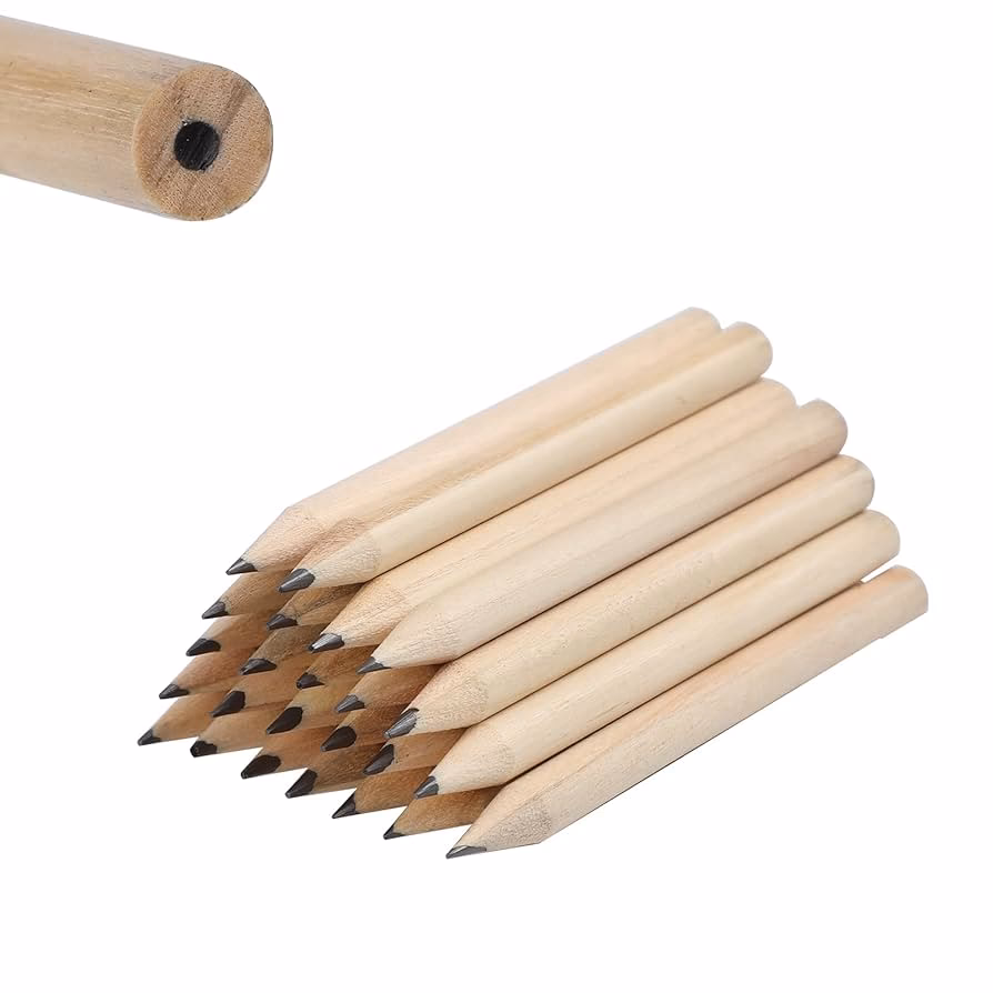 ¿Qué hace un niño con lápices?