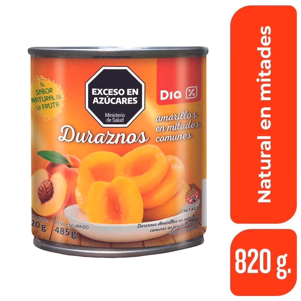 ¿Cuál es la marca de Durazno enlatado?
